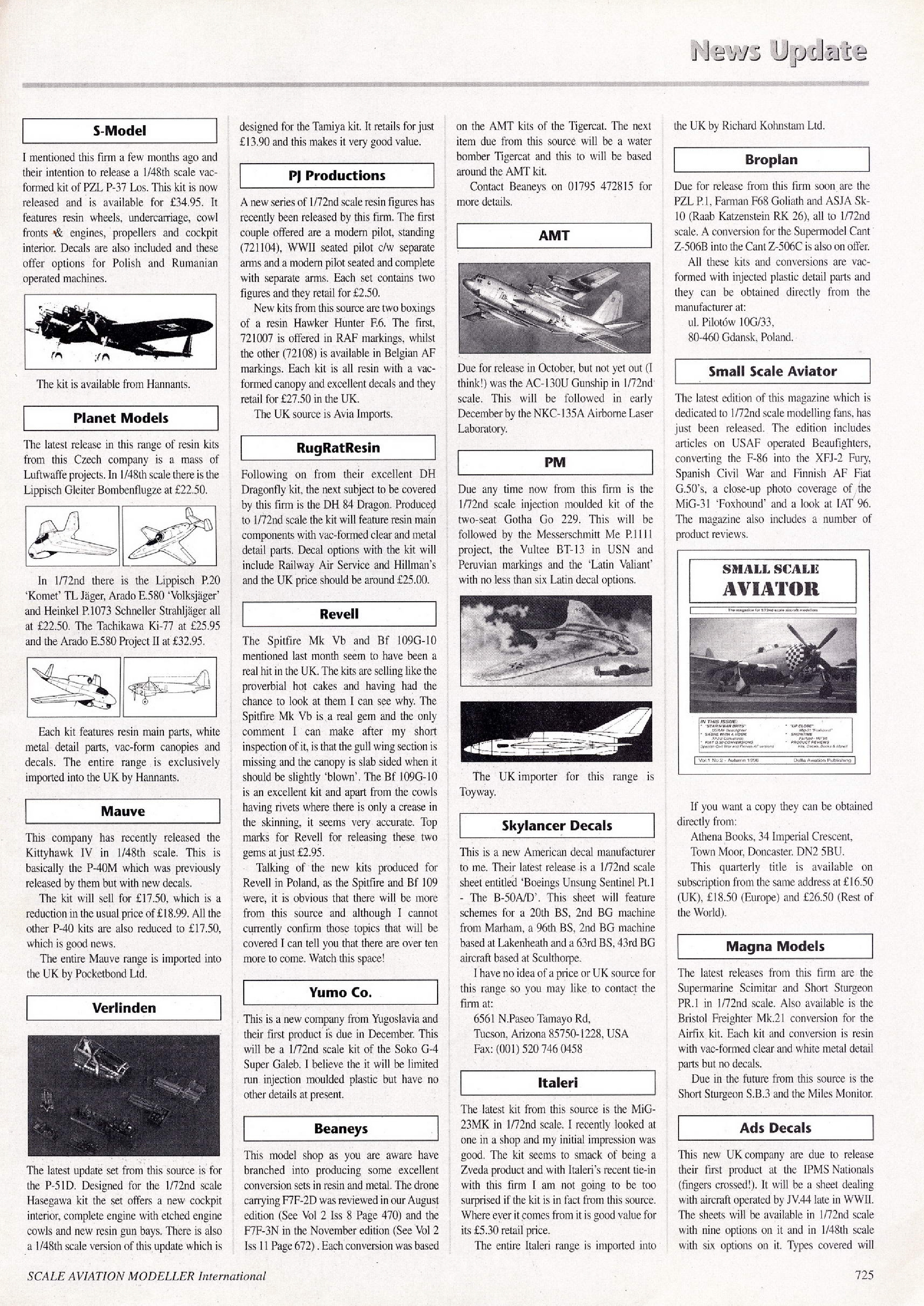 Scale Aviation Modeller International 1999-12